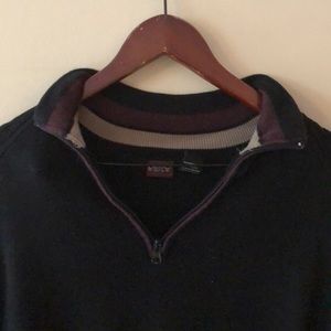 Mens 4xl Quarter-Zip Sweater - like new!